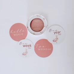 Snuggle Hunny Reversible Milestone Cards Ballerina