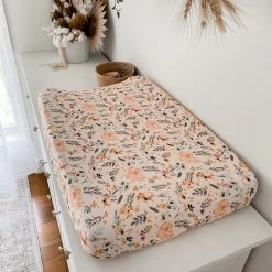 Snuggly Jacks Bassinet Fitted Sheet Sand Desert Blossom