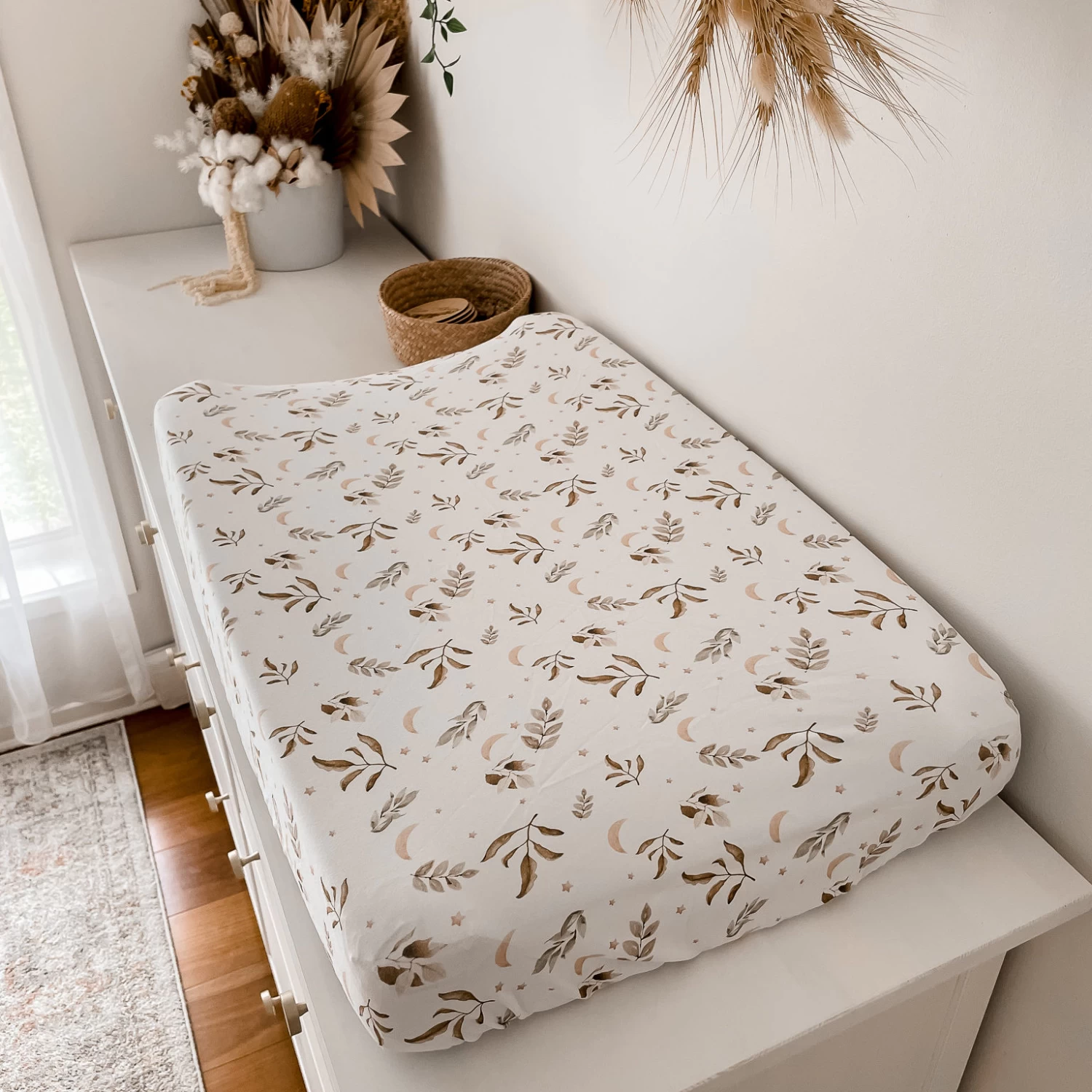 Snuggly Jacks Bassinet Fitted Sheet Sand Twilight - Image 2