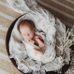 Snuggly Jacks Organic Muslin Wrap Twilight