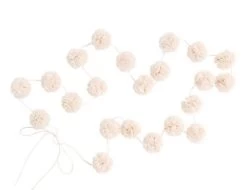 Spinkie Baby Mini Pom Garland Cream