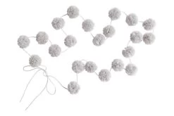 Spinkie Baby Mini Pom Garland Oyster
