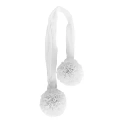Spinkie Baby Pom Garland White