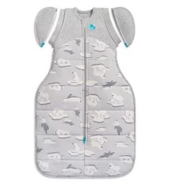 Love To Dream Swaddle Up Transition Bag 3.5 TOG South Pole Grey