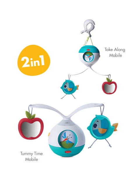 Tiny Love Tummy Time Mobile Entertainer Pink - Image 5