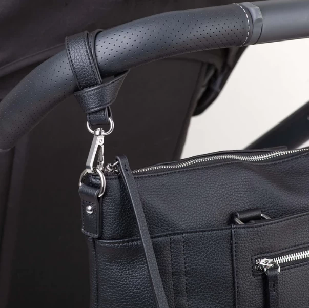 Vanchi Pram Caddy/Bag Clips Black - Image 2