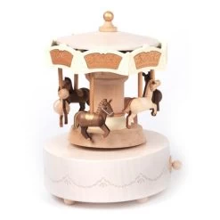 Wooderful Carousel Music Box