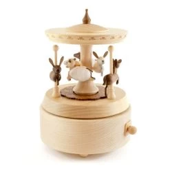 Wooderful Merry-Go-Round Music Box