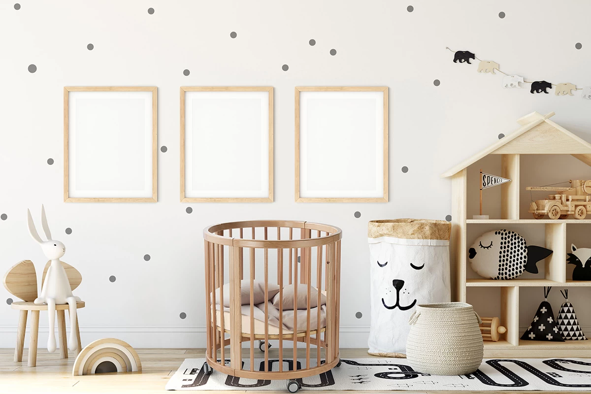 Lolli Furniture Sprout 4 In 1 Cot + Mattress Set - Image 13