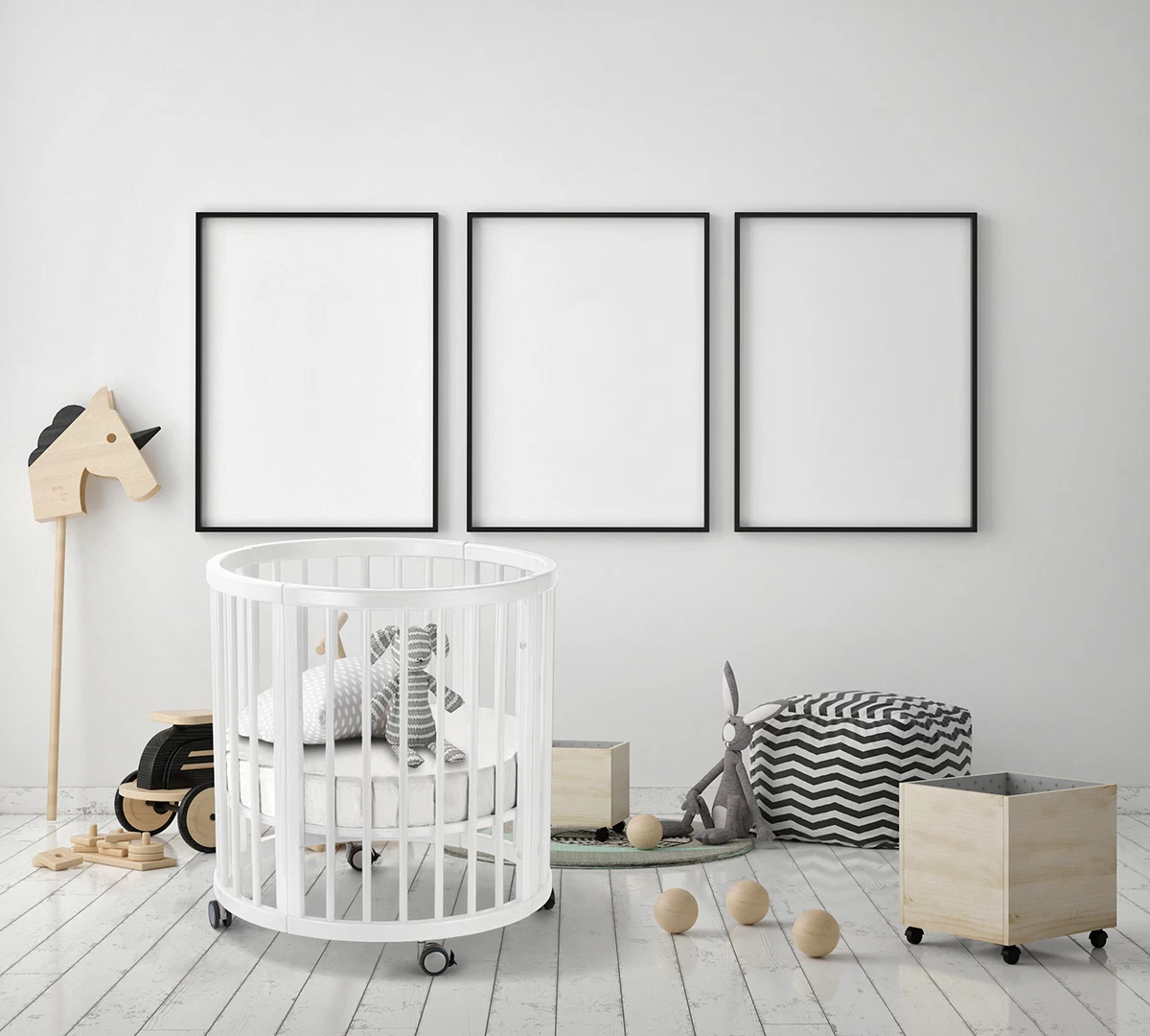 Lolli Furniture Sprout 4 In 1 Cot + Mattress Set - Image 10